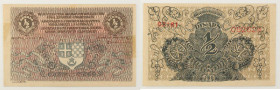 Jugoslavia - banconota 1/2 Dinar 1919 - P#11

SPEDIZIONE SOLO IN ITALIA - SHIPPING ONLY IN ITALY

VF