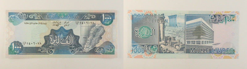 Libano - banconota 1000 Livres ND (1988-1992) - P#69

SPEDIZIONE IN TUTTO IL M...