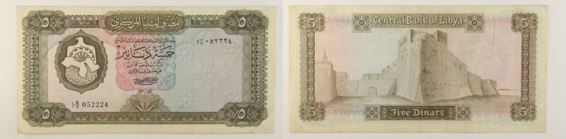 Libia - banconota 5 Dinars ND (1972) - P#36b

SPEDIZIONE IN TUTTO IL MONDO - W...