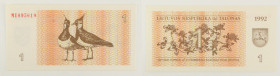 Lituania - banconota 1 Talonas 1992 "Coupon" - P#39

SPEDIZIONE IN TUTTO IL MONDO - WORLDWIDE SHIPPING

UNC