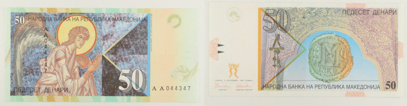 Macedonia - banconota 50 Denari (Paper) 1996 - P#15

SPEDIZIONE IN TUTTO IL MO...