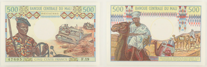 Mali - banconota 500 Francs ND (1973-1984) - P#12

SPEDIZIONE IN TUTTO IL MOND...