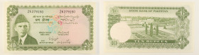 Pakistan - banconota 10 Rupees ND (1972-1975) - P#21 - due piccoli fori

SPEDIZIONE IN TUTTO IL MONDO - WORLDWIDE SHIPPING

EF