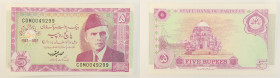 Pakistan - banconota 5 Rupees 1997 - P#44

SPEDIZIONE IN TUTTO IL MONDO - WORLDWIDE SHIPPING

AU