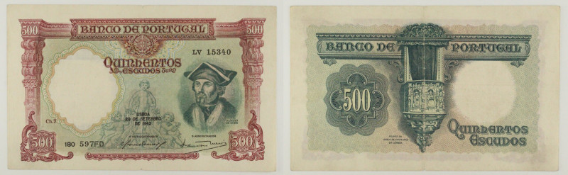 Portogallo - banconota 500 Escudos 1942 - P#155

SPEDIZIONE SOLO IN ITALIA - S...