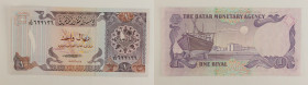 Qatar - banconota 1 Riyal 1996 - P#14

SPEDIZIONE IN TUTTO IL MONDO - WORLDWIDE SHIPPING

UNC