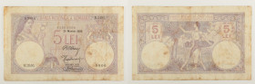 Romania - banconota 5 Lei 1920 - P#19

SPEDIZIONE SOLO IN ITALIA - SHIPPING ONLY IN ITALY

VF