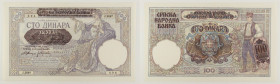 Serbia - Occupazione Tedesca (1941-1944) - banconota 100 Dinara 1941 - Sovrastampato su Jugoslavia P#27b - P#23

SPEDIZIONE SOLO IN ITALIA - SHIPPIN...