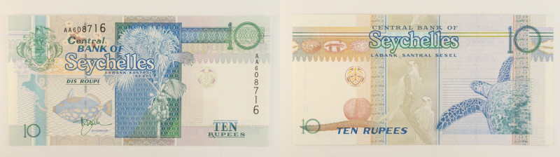 Seychelles - banconota 10 Rupees ND (1998-2008) - P#36

SPEDIZIONE IN TUTTO IL...