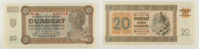 Slovacchia - banconota 20 Korun 1942 - P#7

SPEDIZIONE IN TUTTO IL MONDO - WOR...