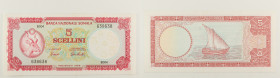 Somalia - banconota 5 Scellini/5 Somali Shillings 1966 - P#5a

SPEDIZIONE IN TUTTO IL MONDO - WORLDWIDE SHIPPING

UNC