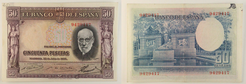 Spagna - banconota 50 Pesetas 1935 - P#88

SPEDIZIONE SOLO IN ITALIA - SHIPPIN...