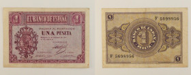 Spagna - banconota 1 Peseta 1937 - P#104

SPEDIZIONE SOLO IN ITALIA - SHIPPING ONLY IN ITALY

VF