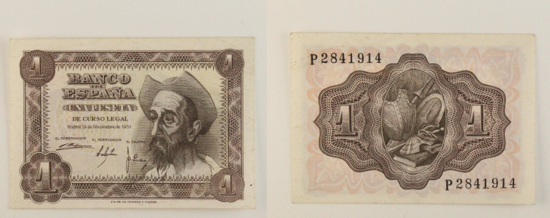 Spagna - banconota 1 Peseta 1951 - P#139

SPEDIZIONE SOLO IN ITALIA - SHIPPING...