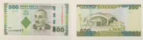 Tanzania - banconota 500 Shillings 2010 - P#40

SPEDIZIONE IN TUTTO IL MONDO - WORLDWIDE SHIPPING

UNC