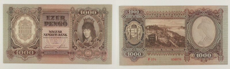 Ungheria - banconota 1000 Pengo 1943 - P#116

SPEDIZIONE SOLO IN ITALIA - SHIP...