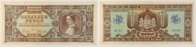 Ungheria - banconota 100.000 Pengo 1945 - P#121

SPEDIZIONE SOLO IN ITALIA - SHIPPING ONLY IN ITALY

VF