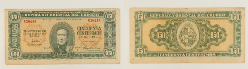 Uruguay - banconota 50 Centimos ND (1966) - P#34

SPEDIZIONE IN TUTTO IL MONDO...