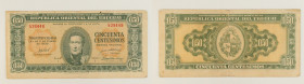 Uruguay - banconota 50 Centimos ND (1966) - P#34

SPEDIZIONE IN TUTTO IL MONDO - WORLDWIDE SHIPPING

VF