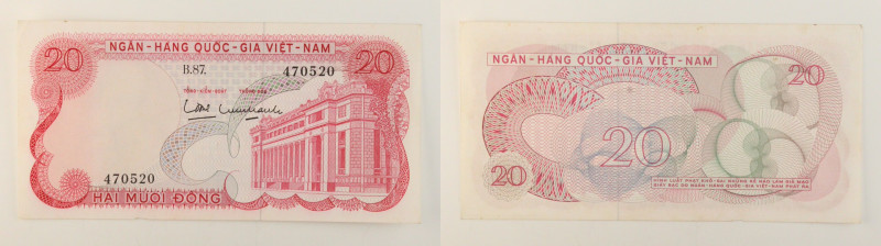 Vietnam - banconota 20 Dong 1969 - P#24

SPEDIZIONE IN TUTTO IL MONDO - WORLDW...