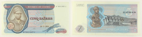 Zaire - banconota 5 Zaires 1979 - P#22a

SPEDIZIONE IN TUTTO IL MONDO - WORLDWIDE SHIPPING

UNC