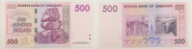 Zimbabwe - banconota 500 Dollars 2007 - P#70

SPEDIZIONE IN TUTTO IL MONDO - WORLDWIDE SHIPPING

UNC