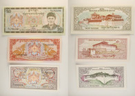 Bhutan - Lotto di 3 banconote: 20 Ngultrum 1981 P#9 - 5 Ngultrum 1985 P#14 - 2 Ngultrum 1981 P#6

SPEDIZIONE IN TUTTO IL MONDO - WORLDWIDE SHIPPING...