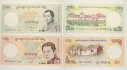 Bhutan - Lotto di 2 banconote: 50 Ngultrum 2013 P#31 - 100 Ngultrum 2011 P#32

SPEDIZIONE IN TUTTO IL MONDO - WORLDWIDE SHIPPING

UNC