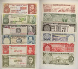 Bolivia - Lotto di 6 banconote: 100.000 Pesos Bolivianos 1984 P#171 - 50.000 Pesos Bolivianos 1984 P#170 - 1000 Pesos Bolivianos 1982 P#167 - 500 Peso...