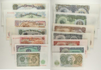 Bulgaria - Lotto di 7 banconote: 200 Leva 1951 P#87a - 100 Leva 1951 P#86a - 50 Leva 1951 P#85a - 25 Leva 1951 P#84a - 10 Leva 1951 P#83a - 5 Leva 195...