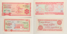 Burundi - Lotto di 2 banconote: 20 Francs 1979 P#27 - 10 Francs 1968 P#20

SPEDIZIONE IN TUTTO IL MONDO - WORLDWIDE SHIPPING

UNC