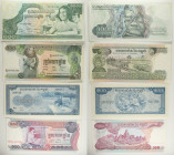 Cambogia - Lotto di 4 banconote: 1000 Riels ND (1973) P#17 - 500 Reis ND (1973-1975) 16b - 100 Reis ND (1956-1972) P#13b - 100 Reis ND (1973) P#15a
...