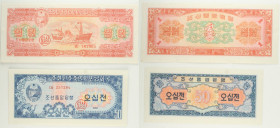Corea del nord - Lotto di 2 banconote: 50 Chon 1959 P# 12; 1 Won 1959 P# 13

SPEDIZIONE IN TUTTO IL MONDO - WORLDWIDE SHIPPING

AU-UNC