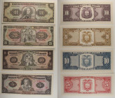 Ecuador - Lotto di 4 banconote: 100 Sucres 1986 P#123 - 20 Sucres 1983 P#115 - 10 Sucres 1982 P#114 - 5 Sucres 1980 P#113

SPEDIZIONE IN TUTTO IL MO...