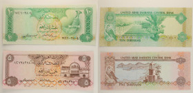 Emirati Arabi - Lotto di 2 banconote: 10 Dirhams 1982 P#8 - 5 Dirhams 1982 P#7

SPEDIZIONE IN TUTTO IL MONDO - WORLDWIDE SHIPPING

AU-UNC