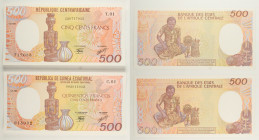 Gabon - Lotto di 2 banconote da 500 Francs 1985 CONSECUTIVE - P#8

SPEDIZIONE IN TUTTO IL MONDO - WORLDWIDE SHIPPING

UNC