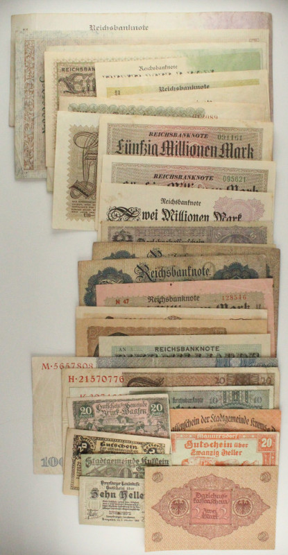 Germania - Lotto di 29 banconote nominali e anni vari

SPEDIZIONE SOLO IN ITAL...