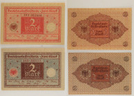 Germania - Lotto di 2 banconote 2 Mark 1920 P#59 - 2 Mark 1920 P#60

SPEDIZIONE SOLO IN ITALIA - SHIPPING ONLY IN ITALY

UNC