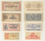 Grecia - Lotto di 4 banconote: 5 Drachmai 1941 P#319 - 2 Drachmai 1941 P#318 - 1 Drachma 1941 P#317 - 50 Lepta 1941 P#316

SPEDIZIONE SOLO IN ITALIA...