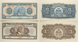 Haiti - Lotto di 2 banconote: 2 Gourdes ND (1973) P#211 - 1 Gourde ND (1973) P#210

SPEDIZIONE IN TUTTO IL MONDO - WORLDWIDE SHIPPING

UNC