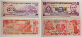 Honduras - Lotto di 2 banconote: 1 Lempira 1980 P#68a - 2 Lempiras 1976 P#61

SPEDIZIONE IN TUTTO IL MONDO - WORLDWIDE SHIPPING

UNC