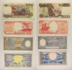 Indonesia - Lotto di 4 banconote: 5000 Rupiah 1992 P#130 - 100 Rupiah 1992 P#127 - 10 Rupiah 1963 P#89 - 5 Rupiah 1959 P#65

SPEDIZIONE IN TUTTO IL ...