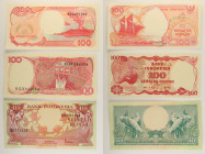 Indonesia - Lotto di 3 banconote: 100 Rupiah 1992 P#127 - 100 Rupiah 1984 P#122 - 10 Rupiah 1959 P#66

SPEDIZIONE IN TUTTO IL MONDO - WORLDWIDE SHIP...