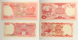 Indonesia - Lotto di 2 banconote: 100 Rupiah 1977 P#116 - 100 Rupiah 1984 P#122

SPEDIZIONE IN TUTTO IL MONDO - WORLDWIDE SHIPPING

UNC