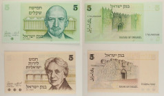 Israele - Lotto di 2 banconote: 5 Israeli Pounds 1973 P#38 - 5 Sheqalim 1978 P#44

SPEDIZIONE IN TUTTO IL MONDO - WORLDWIDE SHIPPING

UNC