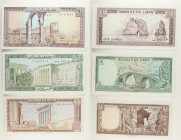 Libano - Lotto di 3 banconote 1 Livre ND (1964-1980) P#61 - 5 Livres ND (1964-1980) P#62 - 10 Livres ND (1964-1980) P#63

SPEDIZIONE IN TUTTO IL MON...