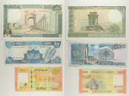 Libano - Lotto di 3 banconote: 250 Livres 1985 P#67c - 1000 Livres 1988 P#69a - 10.000 Livres 1993 P#70

SPEDIZIONE IN TUTTO IL MONDO - WORLDWIDE SH...
