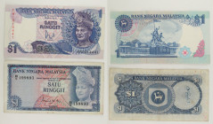Malesia - Lotto di 2 banconote: 1 Ringgit ND (1967-1972) P#1 - 1 Ringgit ND (1981-1984) P#19

SPEDIZIONE IN TUTTO IL MONDO - WORLDWIDE SHIPPING

V...