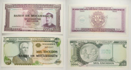 Mozambico - Lotto di 2 banconote: 500 Escudos 1967 P#110 - 1000 Escudos 1976 P#119

SPEDIZIONE IN TUTTO IL MONDO - WORLDWIDE SHIPPING

AU-UNC