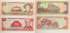 Nicaragua - Lotto di 2 banconote: 50 Cordobas 1985 P#153 - 1000 Cordobas 1985 P#156

SPEDIZIONE IN TUTTO IL MONDO - WORLDWIDE SHIPPING

UNC